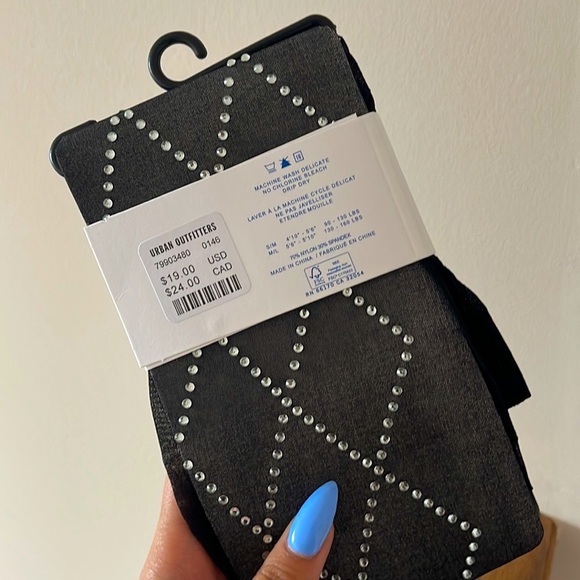 Rhinestoned stockings - Picture 2 of 3